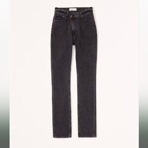 Abercrombie & Fitch Ultra High Rise 90s Straight Curve Love Jeans